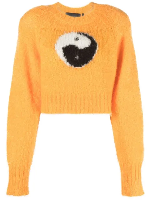 ROTATE BIRGER CHRISTENSEN pull Yin Yang à col rond