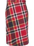 Vivienne Westwood Pre-Owned 1990s plaid-patterned midi skirt - Red