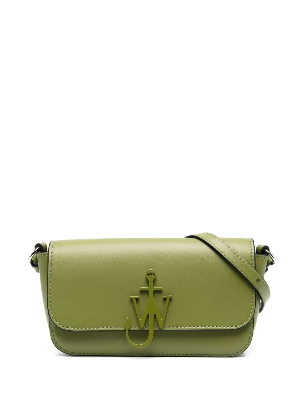 

JW Anderson Anchor Chain leather crossbody bag - Green