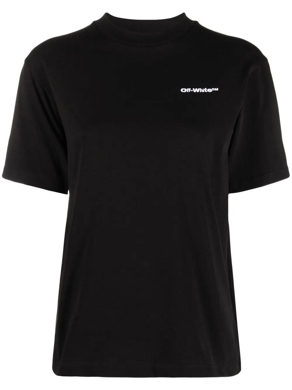 

Off-White logo print short-sleeve T-shirt - Black