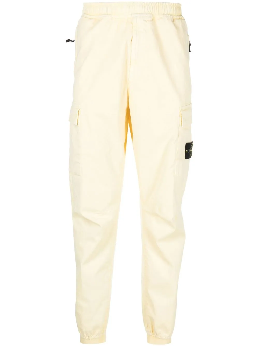 

Stone Island Compass-patch cargo trousers - Yellow