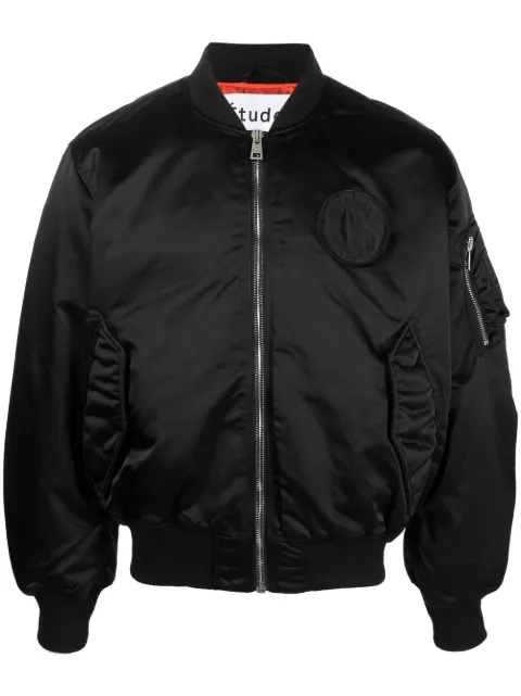 Études Studio veste bomber zippée à design matelassé