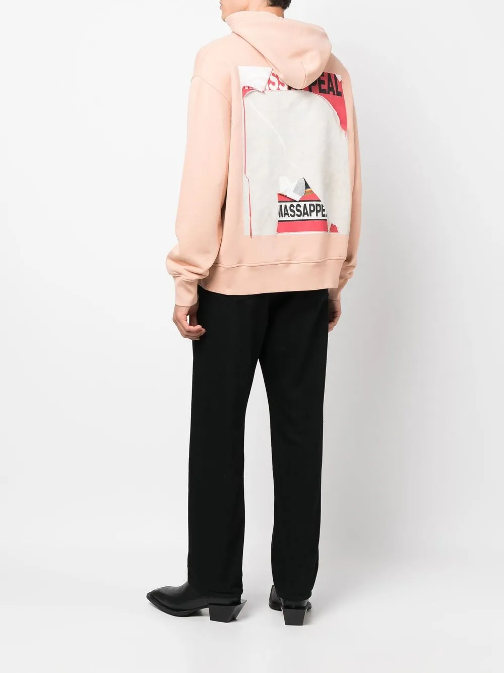 Diesel Hoodie met geborduurd logo - Oranje