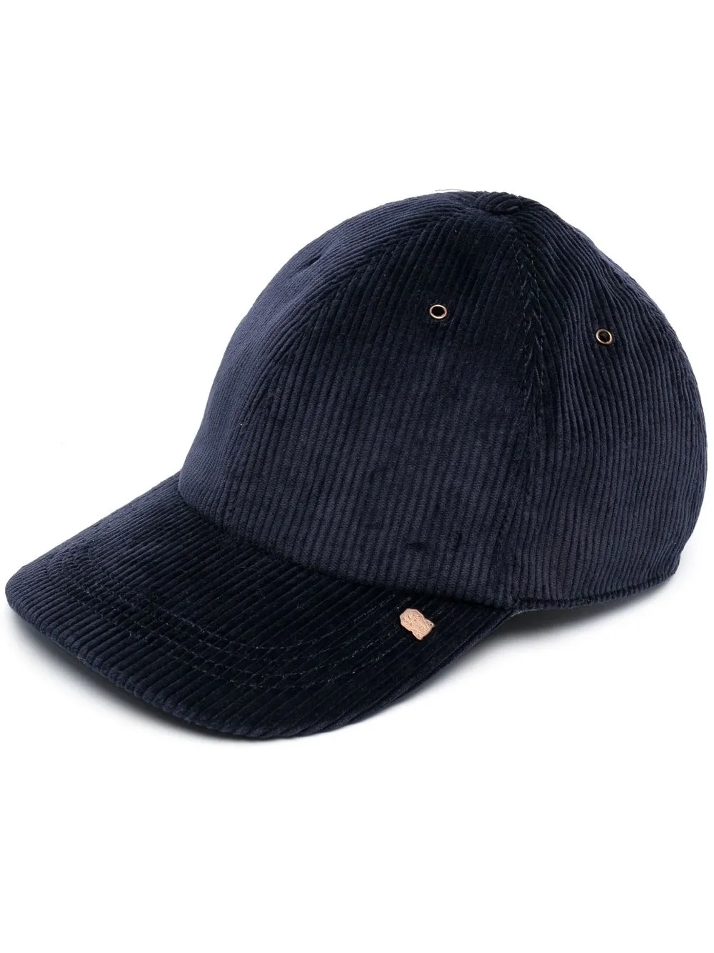 

Brunello Cucinelli gorra de pana - Azul