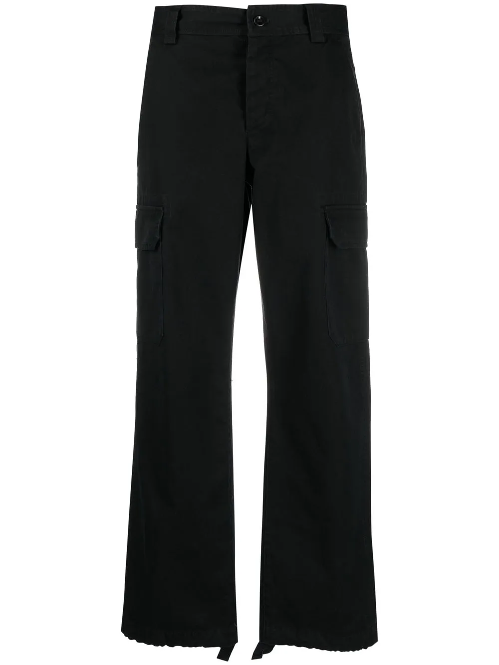 

A.P.C. straight-leg cargo trousers - Black