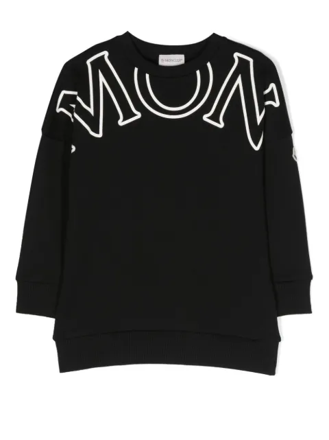 Moncler Enfant logo-print sweatshirt dress