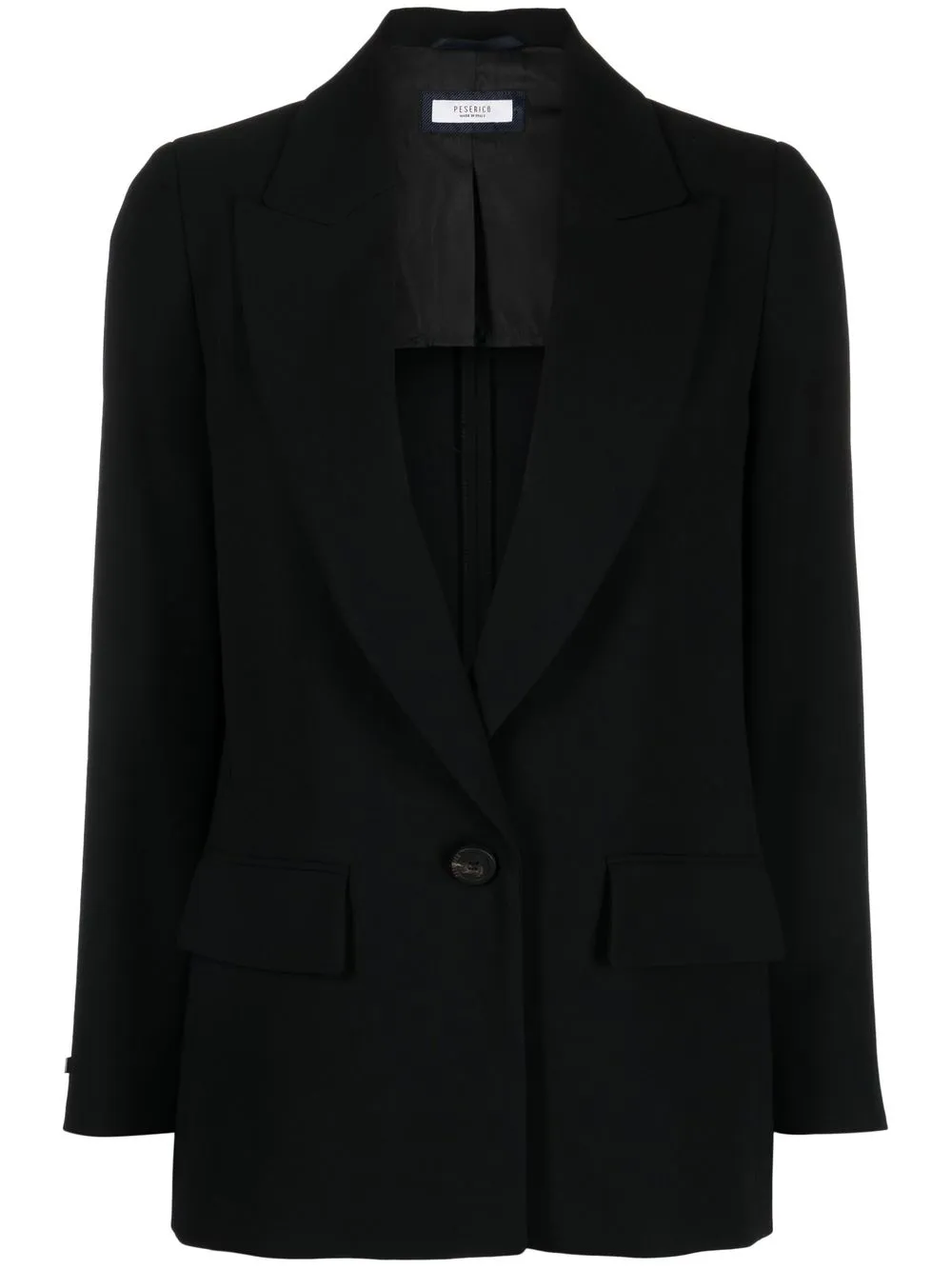 

Peserico blazer de vestir con botones - Negro