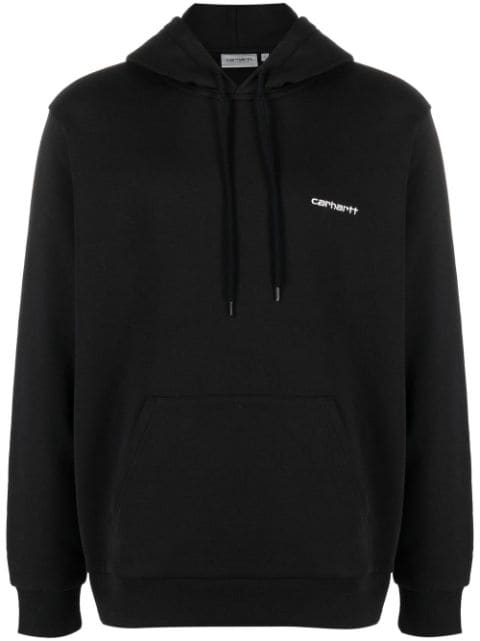 Carhartt WIP - Script embroidered pullover hoodie