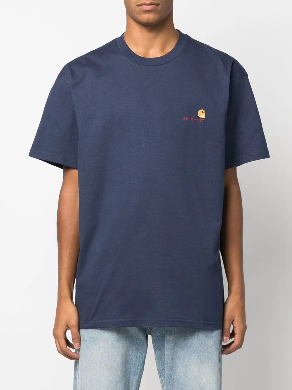 Carhartt WIP American Script logoembroidered Tshirt Farfetch