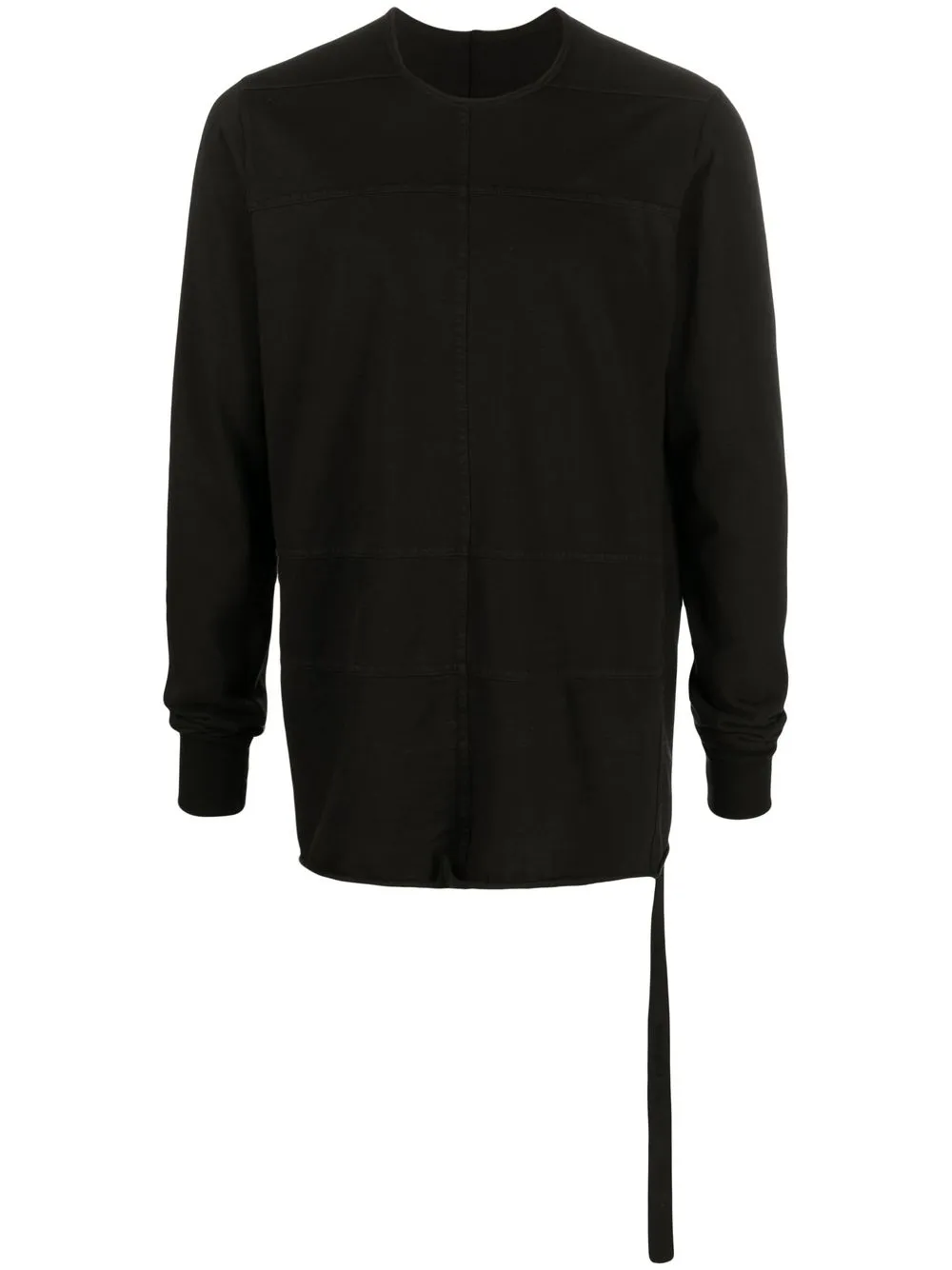 

Rick Owens DRKSHDW side-tassel crew-neck sweatshirt - Black