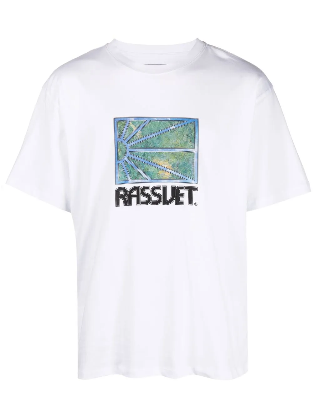 

PACCBET playera Rassvet Painting - Blanco