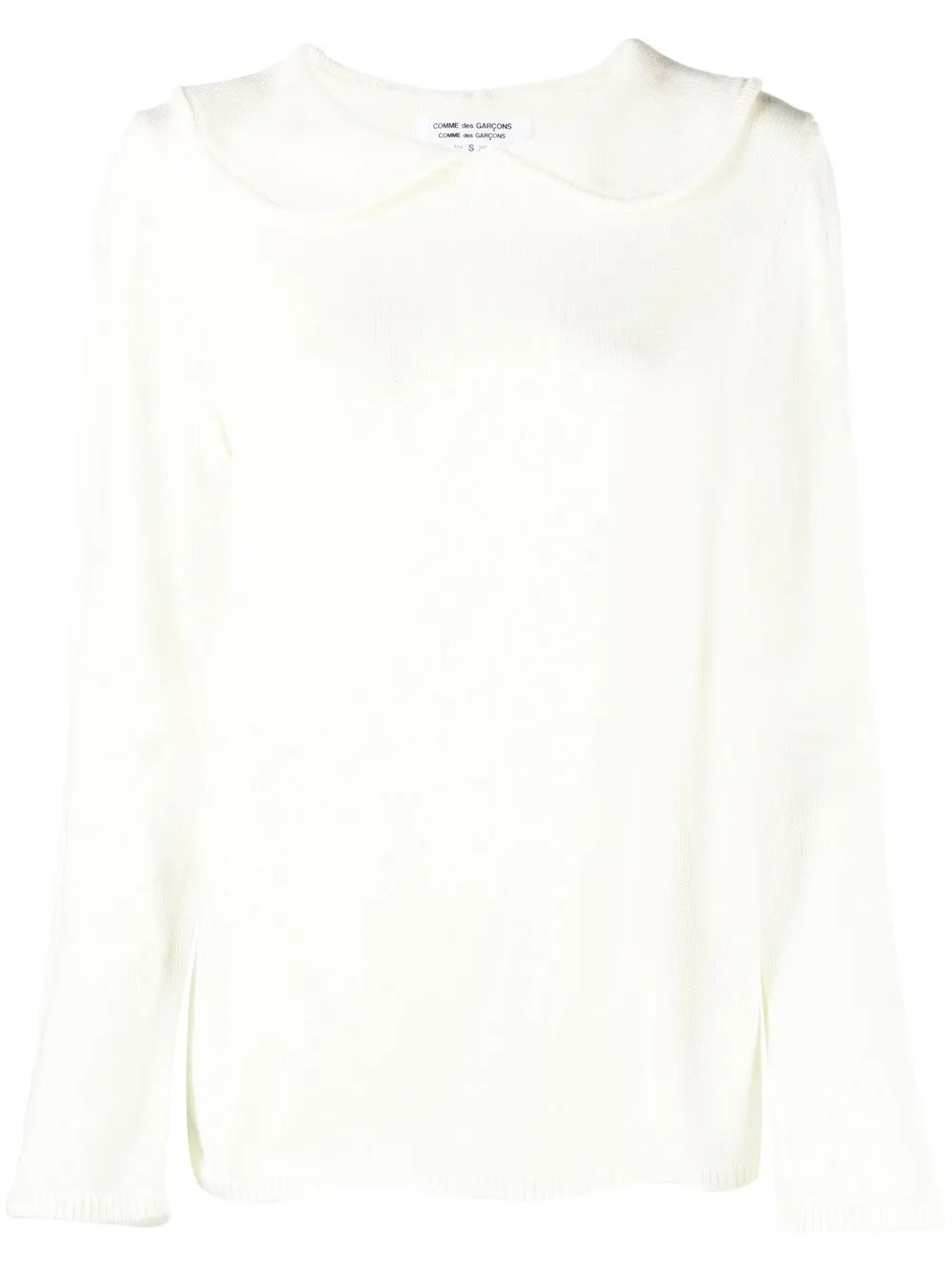 

Comme Des Garçons Comme Des Garçons suéter con cuello redondo - Blanco