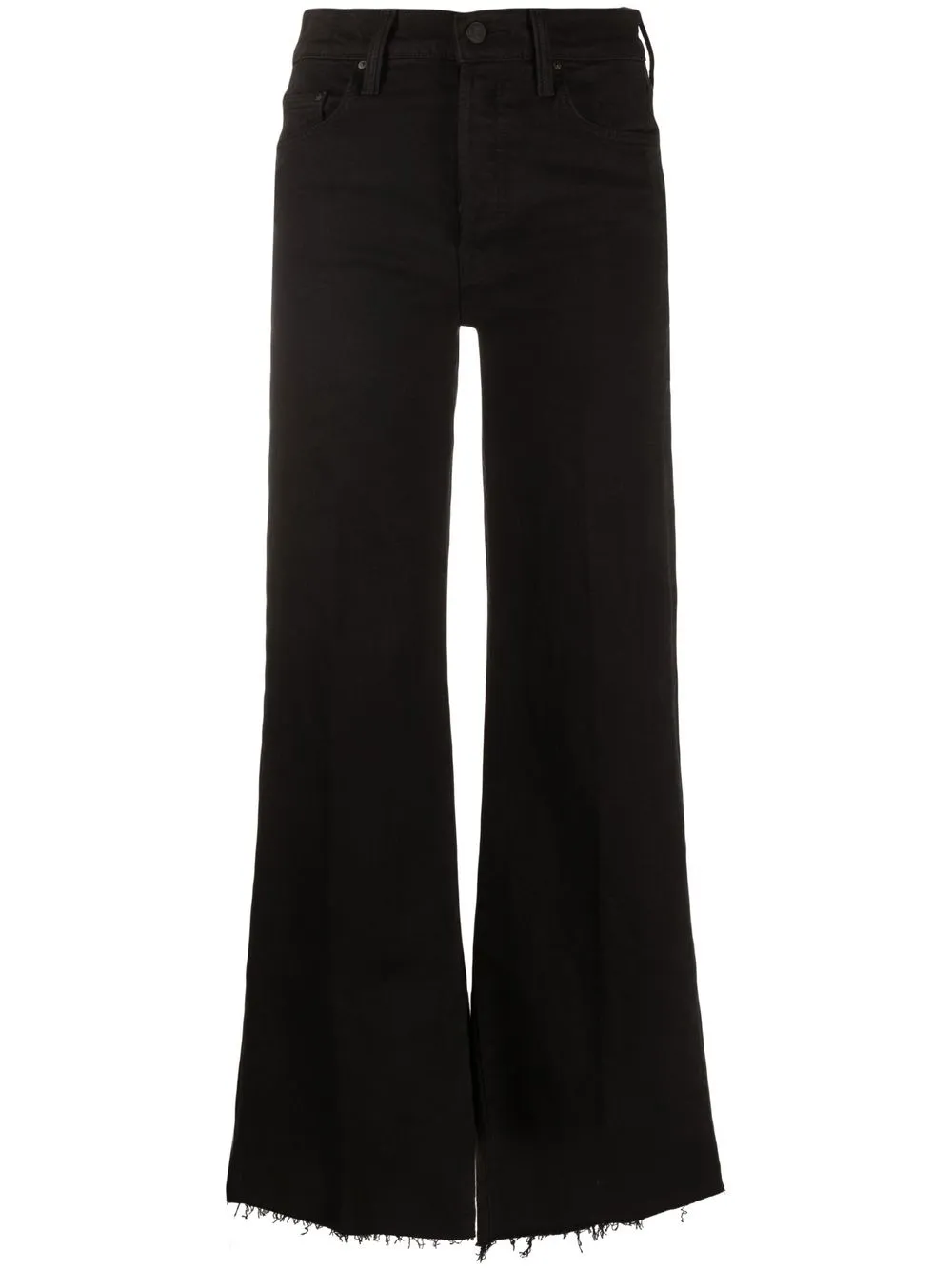 

MOTHER pantalones anchos con tiro alto - Negro