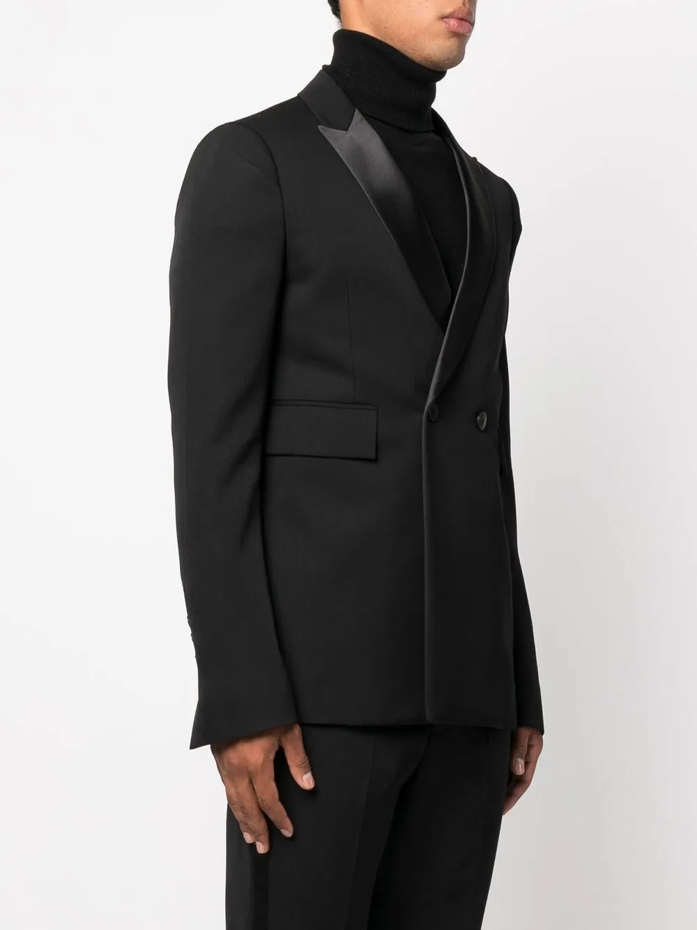 ジャケット SAPIO DOUBLE BREASTED BLAZER JACKET SAPIO double-breasted Blazer | Black | FARFETCH HK