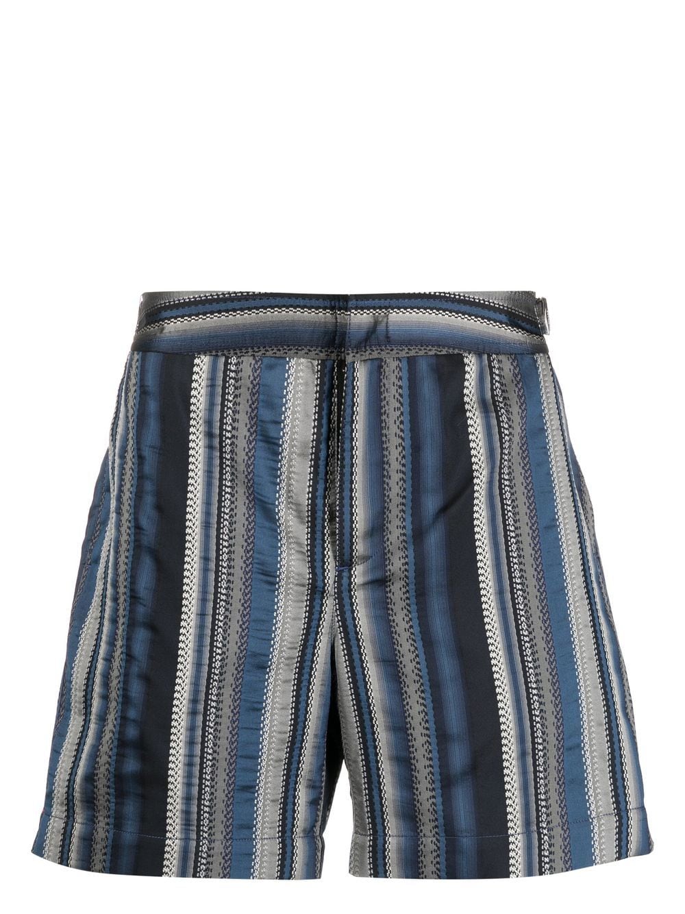 ORLEBAR BROWN BULLDOG STRIPE-PRINT SWIM SHORTS