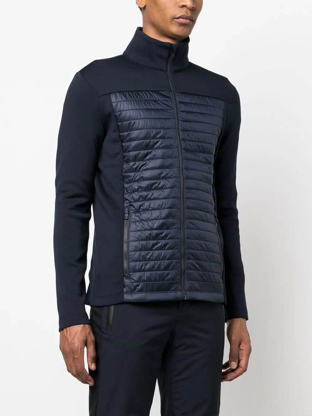Fusalp Padded-panel Active Jacket In Blue