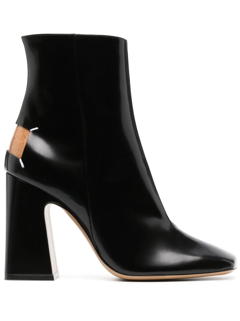 

Maison Margiela Four Stitches décortiqué ankle boots - Black
