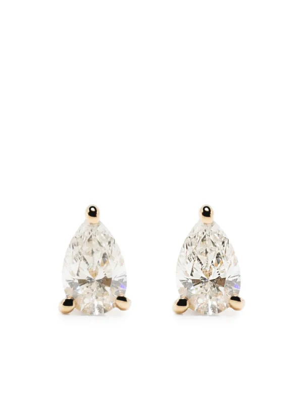 Persée 18kt Yellow Gold Diamond Stud Earring