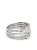 Persée 18kt white gold diamond ring - Silver