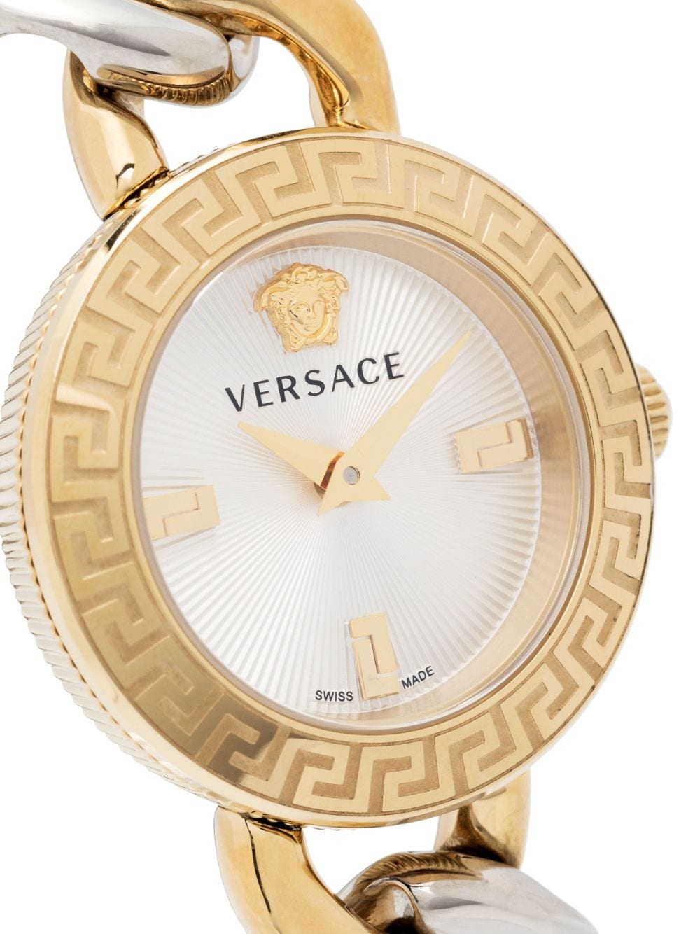 Shop Versace Stud Icon 26 Mm In Gold