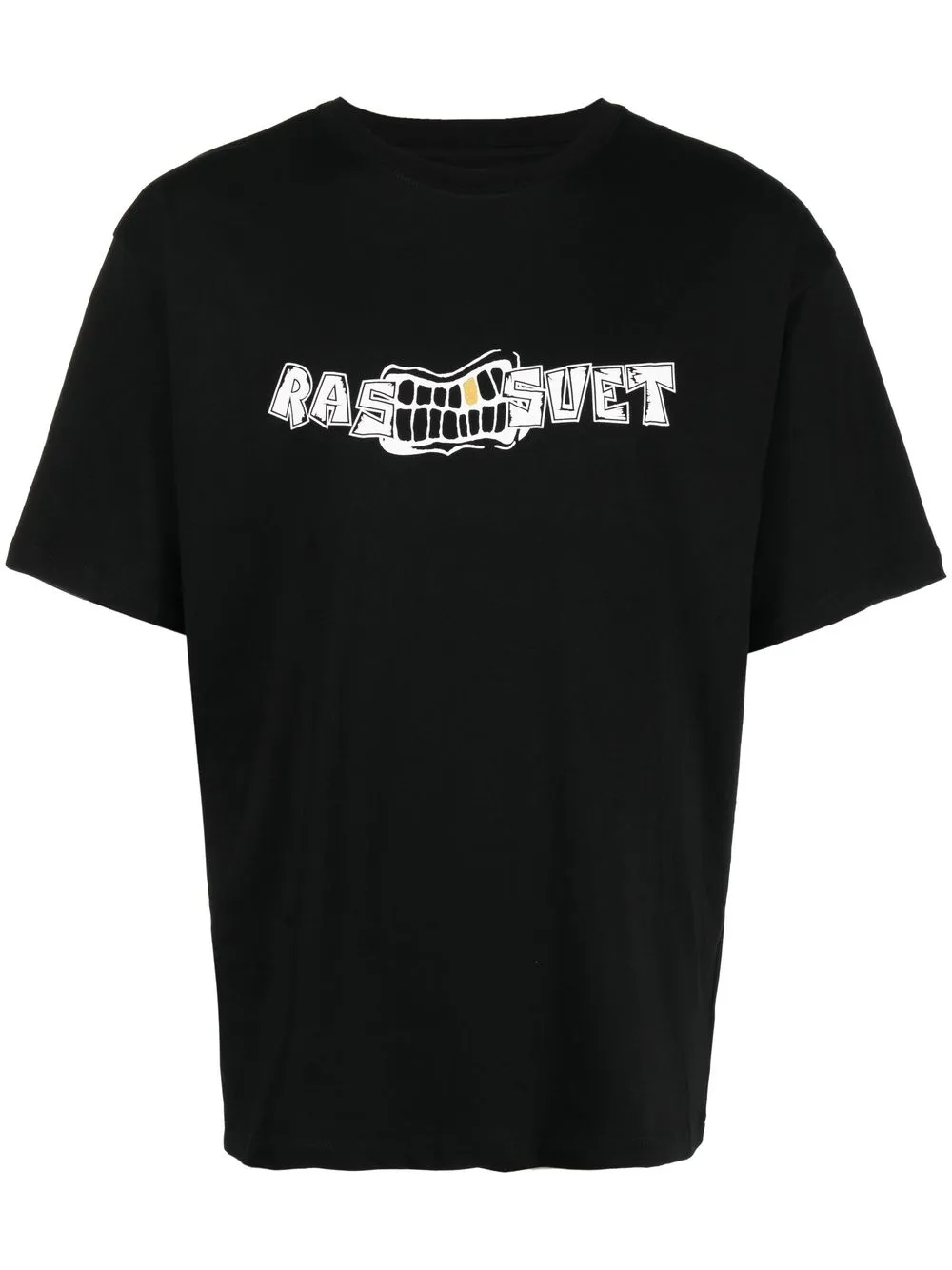 

PACCBET playera con estampado gráfico de dientes - Negro