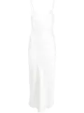 Gilda & Pearl Sophia midi slip-dress - White