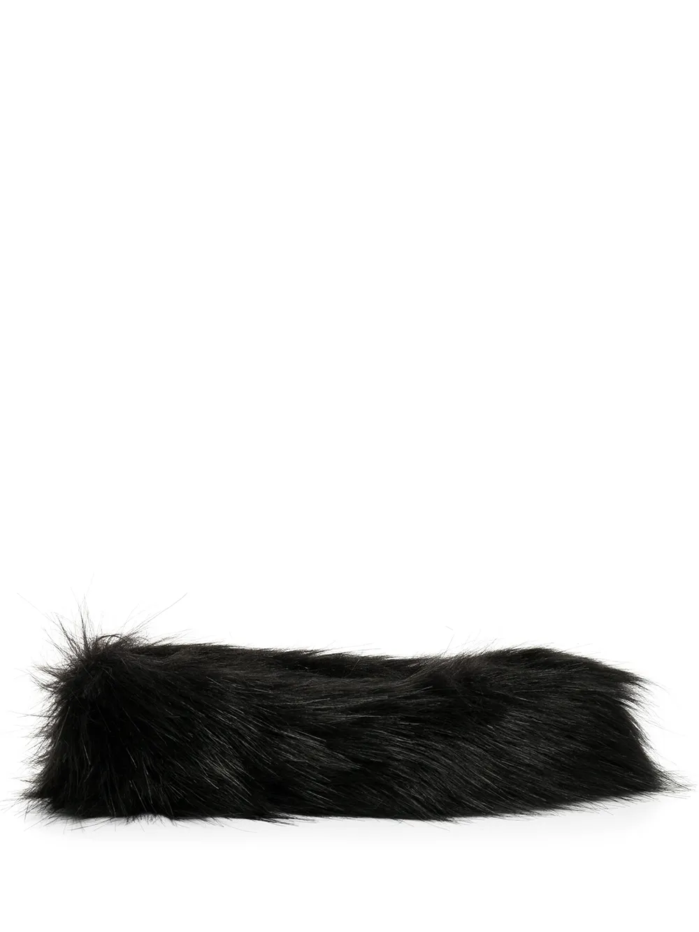 

Melitta Baumeister faux-fur slippers - Black