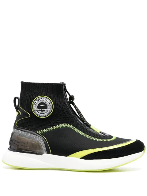 Karl Lagerfeld botines Rue St-Guillaume Logo