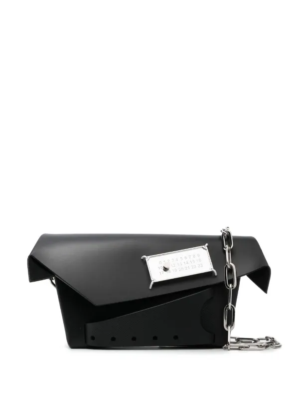 Maison Margiela Snatched Leather Shoulder Bag - Farfetch