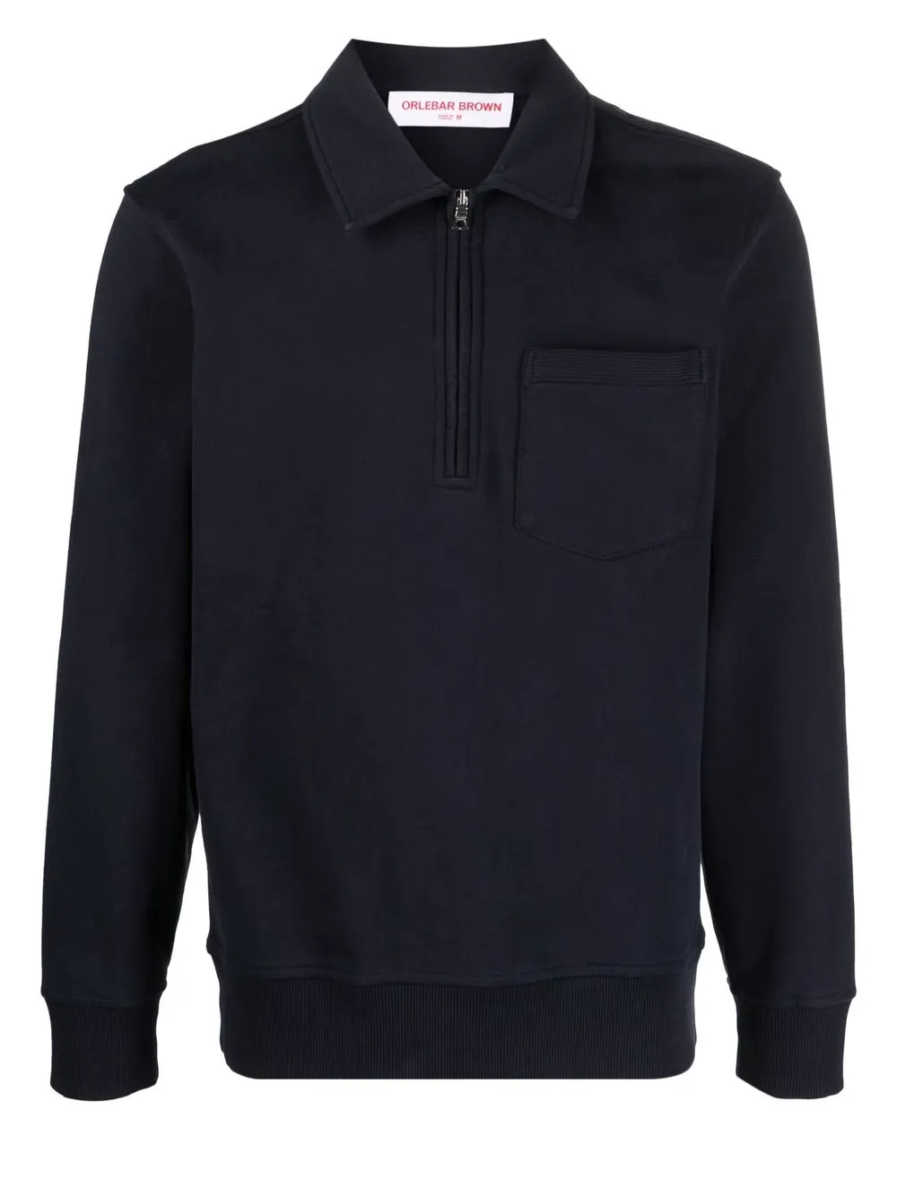 

Orlebar Brown Bolam half-zip jumper - Blue