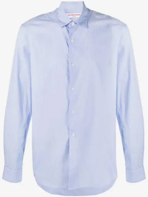 Orlebar Brown button-up long-sleeved shirt