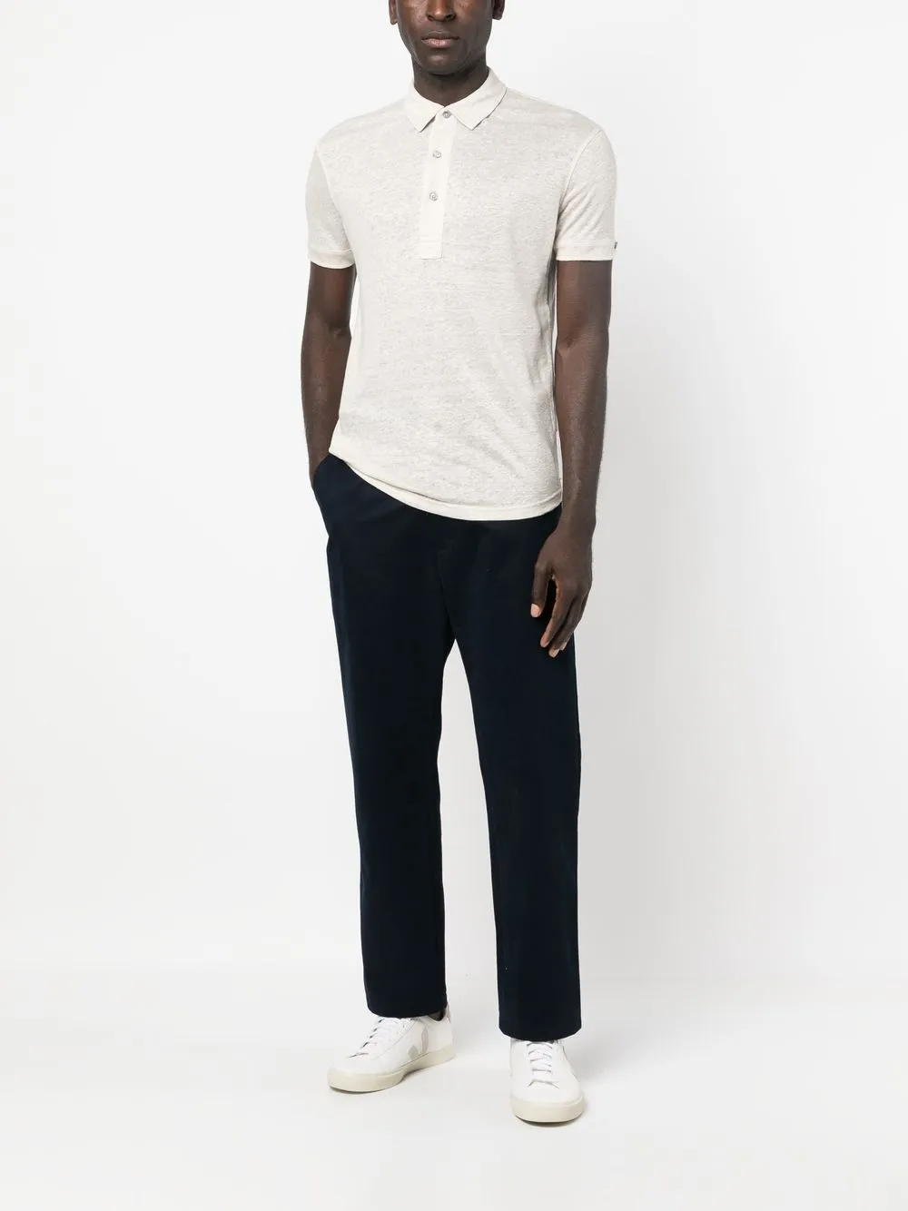 Orlebar Brown Poloshirt met korte mouwen - Beige