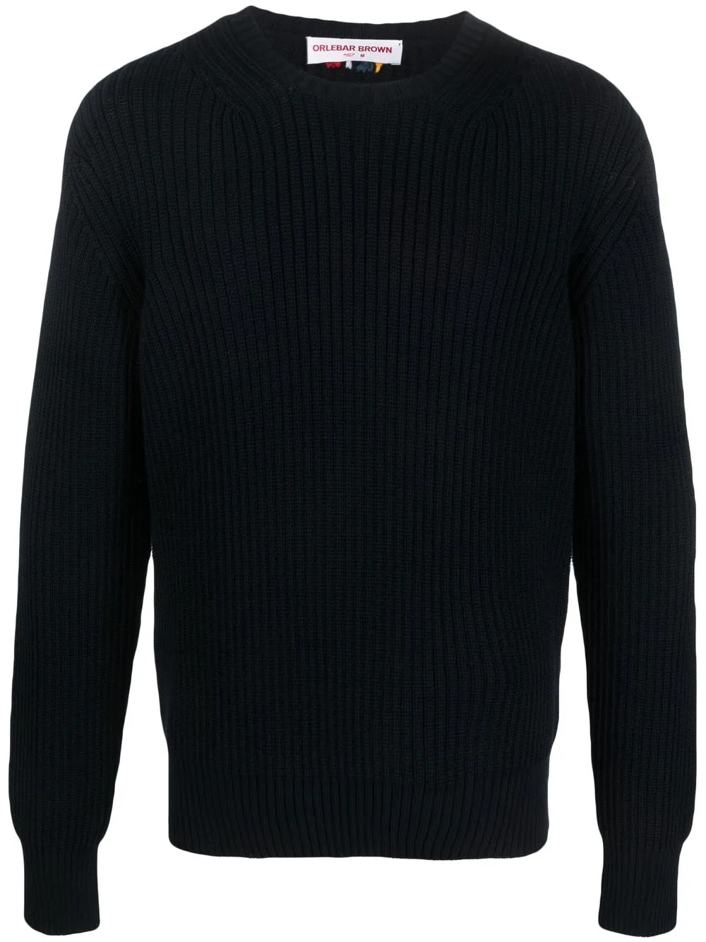 

Orlebar Brown chunky ribbed-knit jumper - Black