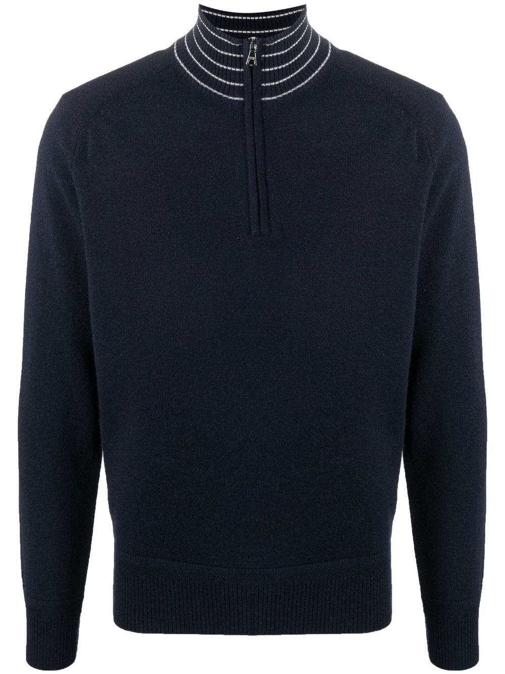 Lennard high-neck jumper