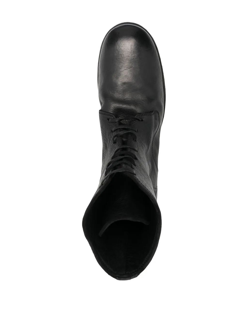 Guidi Lace-front Ankle Boots In Schwarz