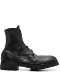 Guidi lace-front ankle boots - Black