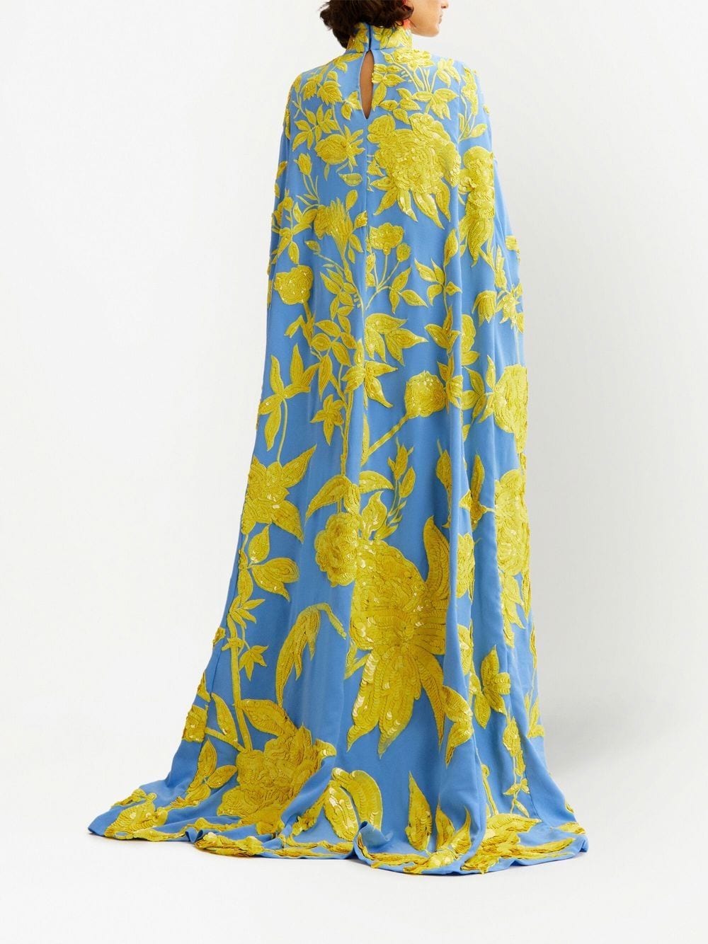 Oscar De La Renta Embellished floor-length Dress - Farfetch