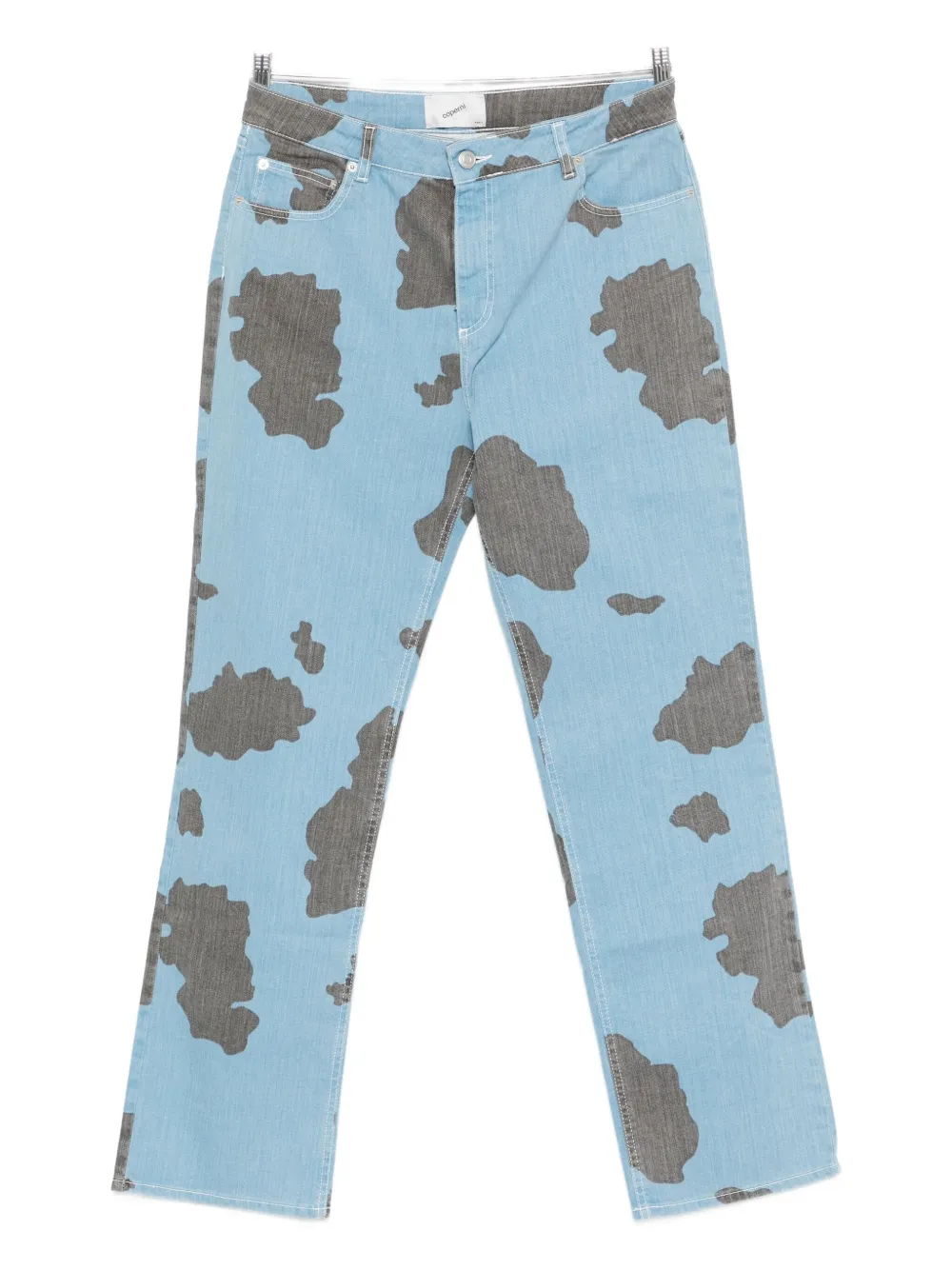 Coperni Jeans con stampa - Blu