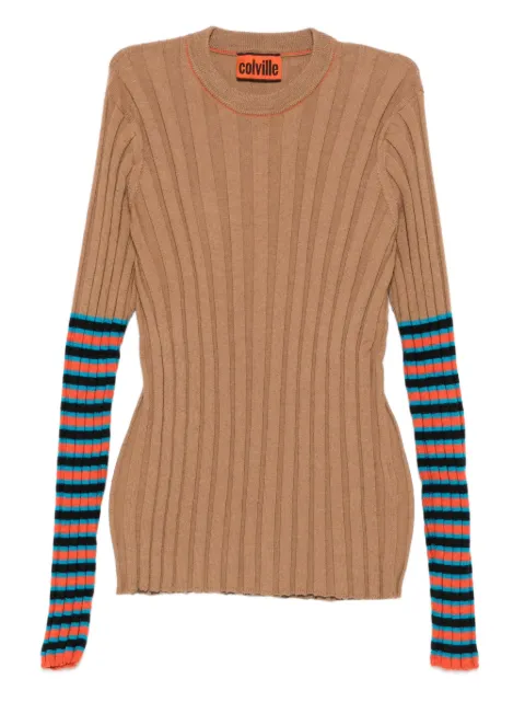 colville stripe-dipped sweater