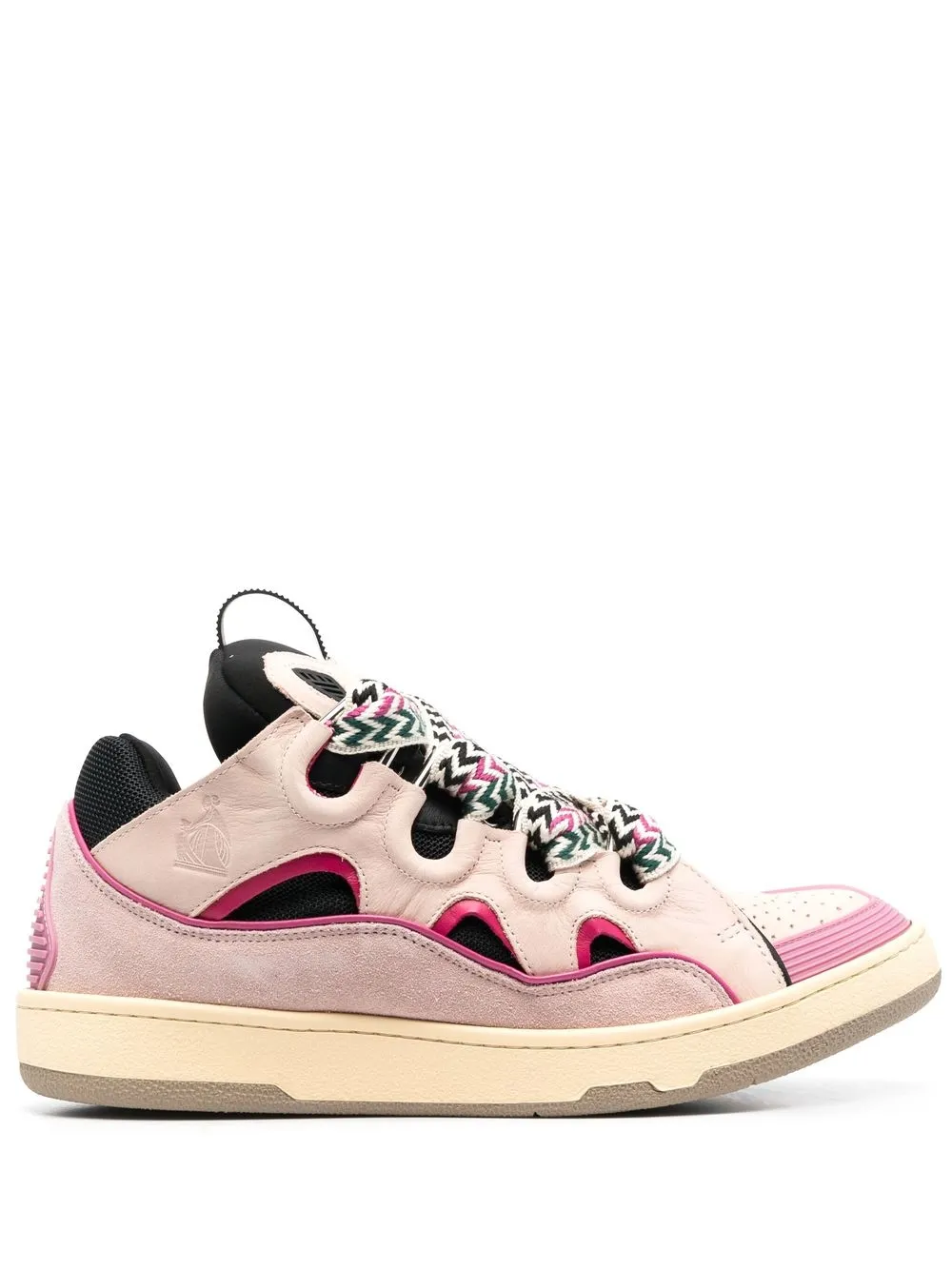 

Lanvin tenis bajos Curb - Rosado