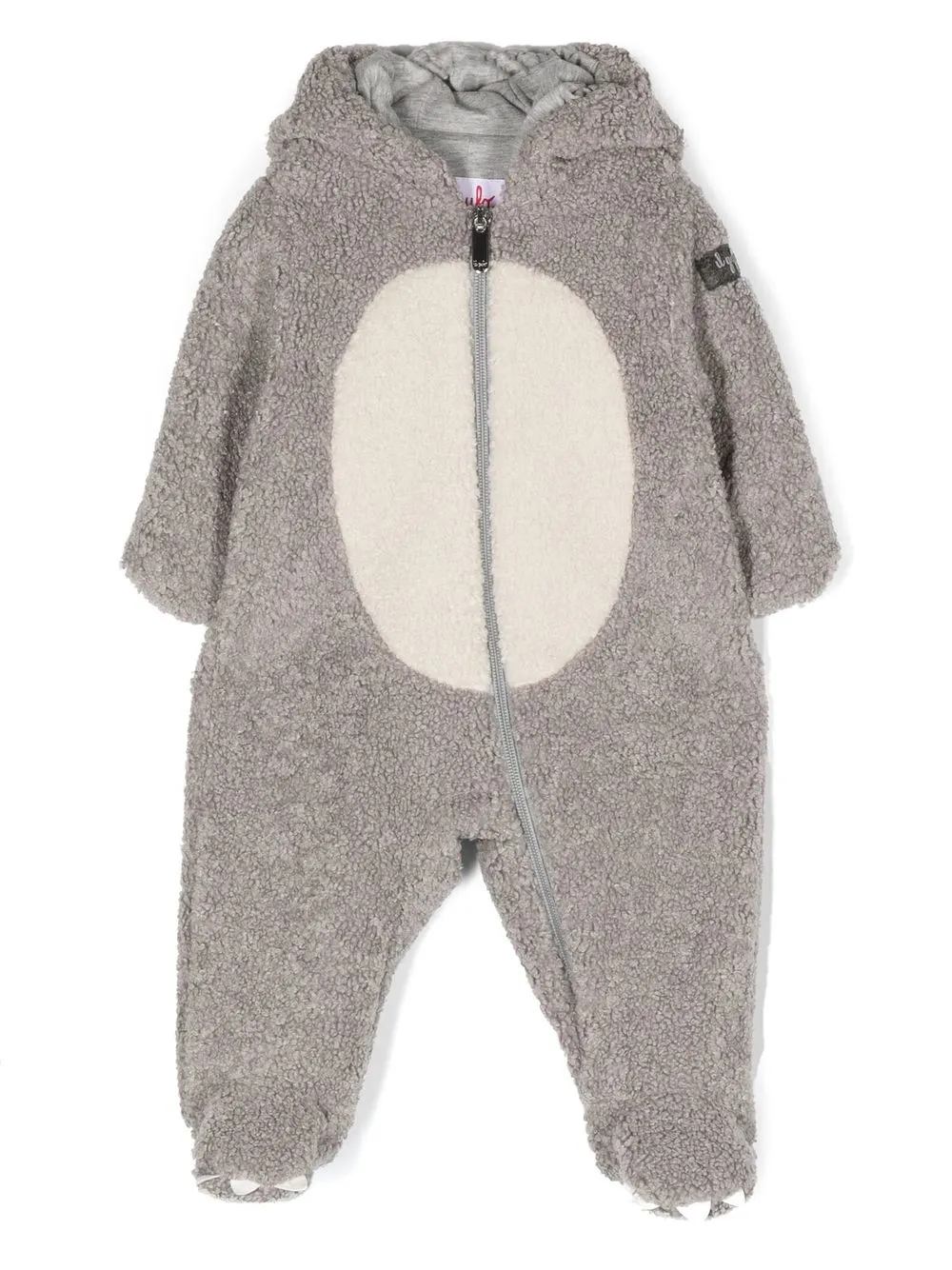 

Il Gufo teddy-bear faux-shearling pyjamas - Grey