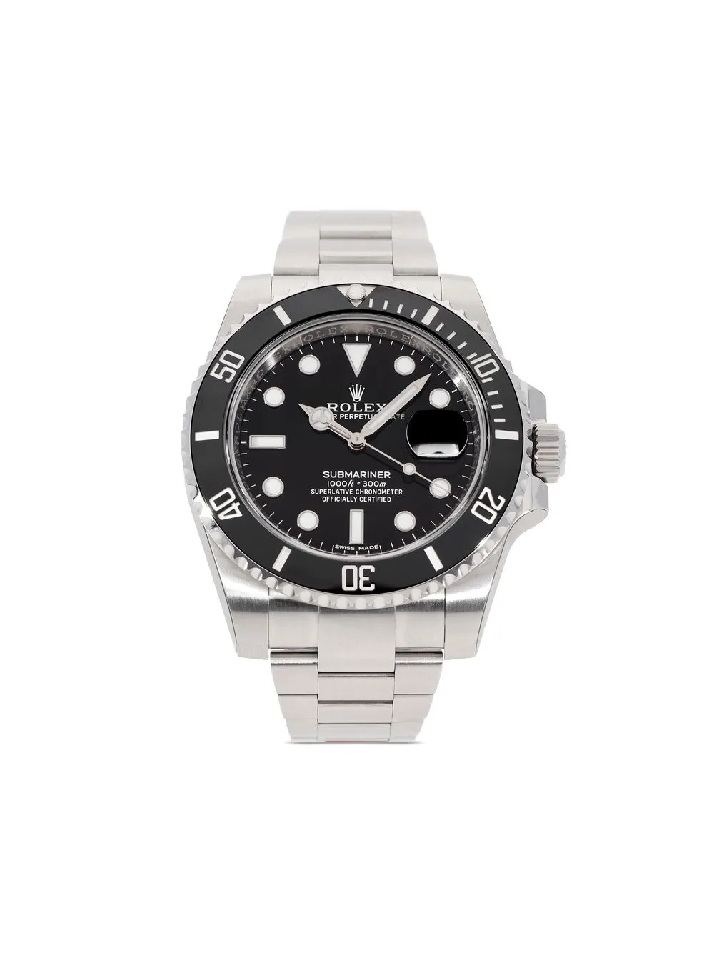 

Rolex 2018 pre-owned Submariner Date 40mm - Black