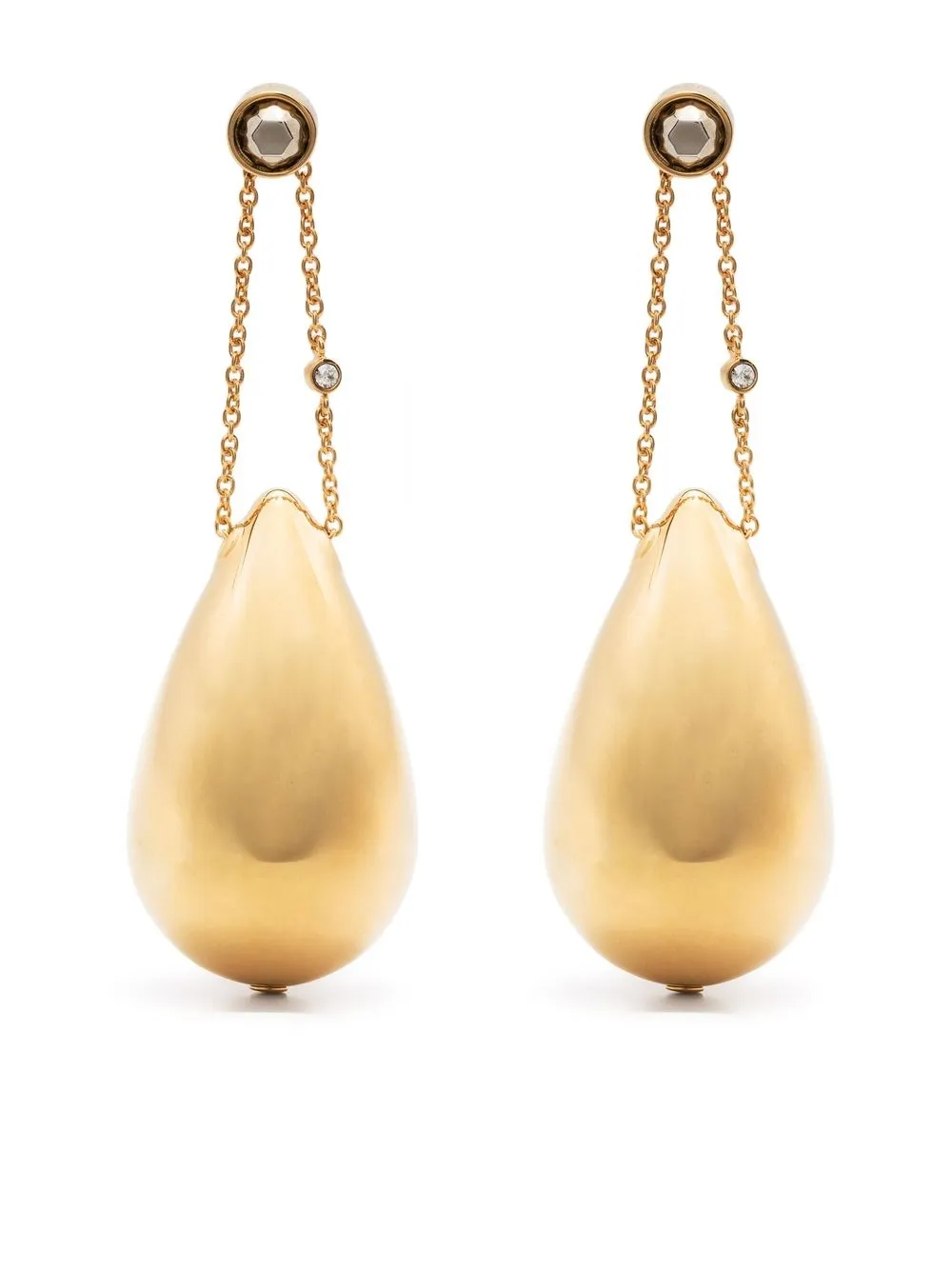 

Lanvin aretes con dije Voyage - Dorado
