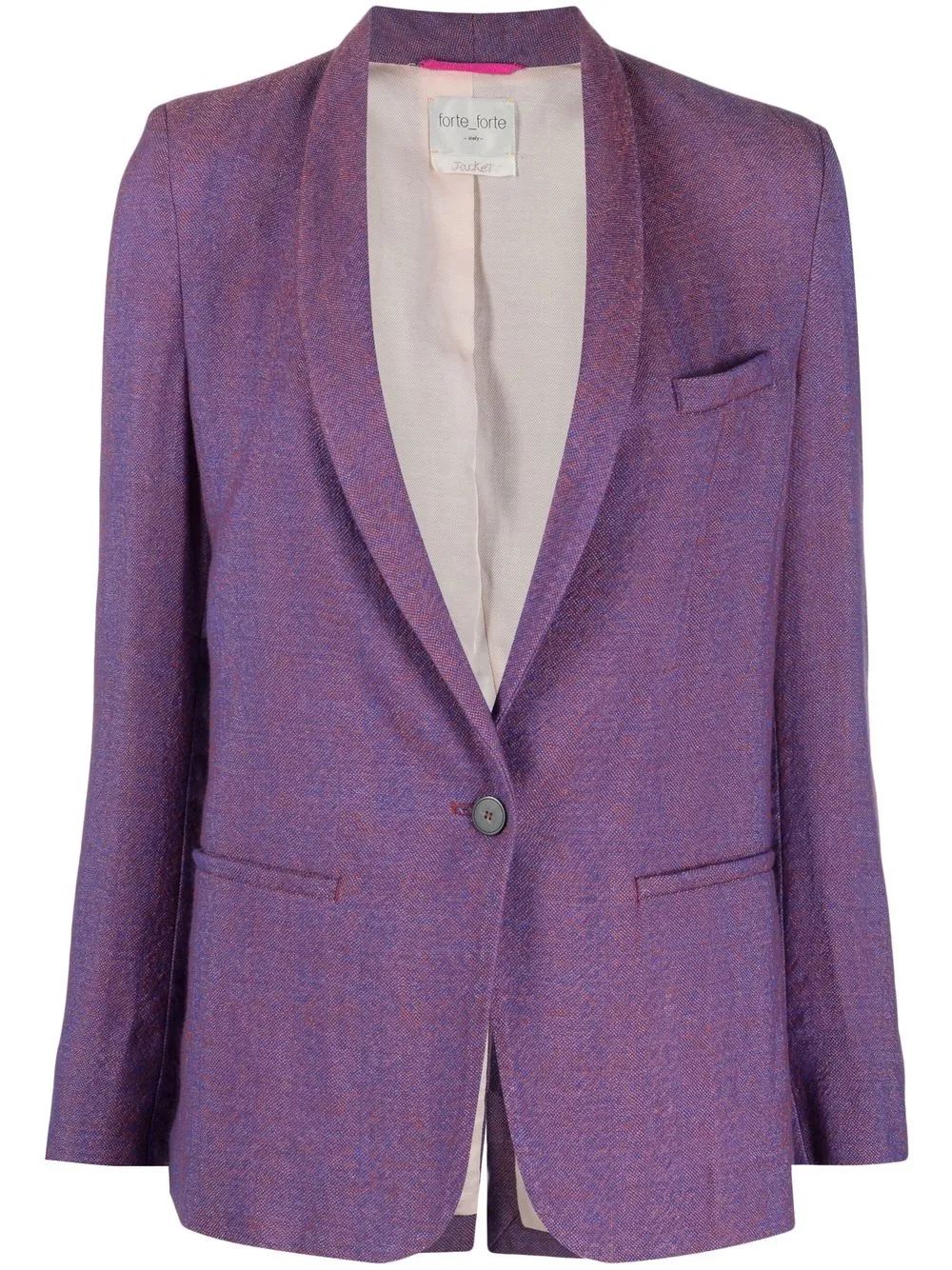 

Forte Forte single-breasted blazer - Blue