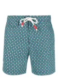 Orlebar Brown geometric-print swim shorts - Blue