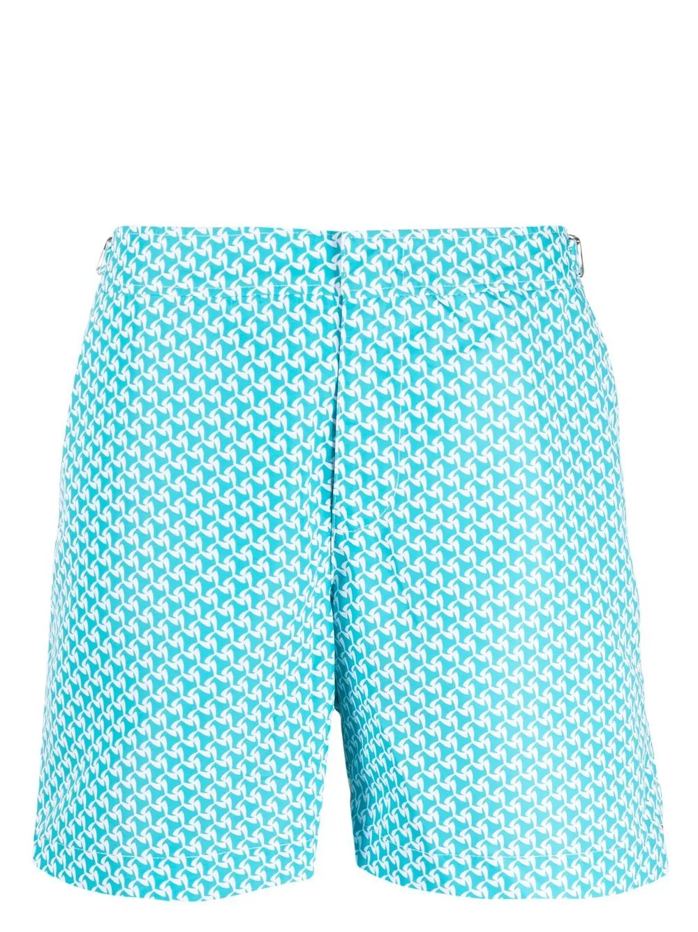 

Orlebar Brown shorts de playa con estampado gráfico - Azul