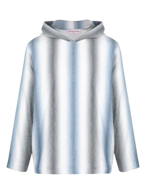 Orlebar Brown Beige Benham Oasis Striped Hoodie