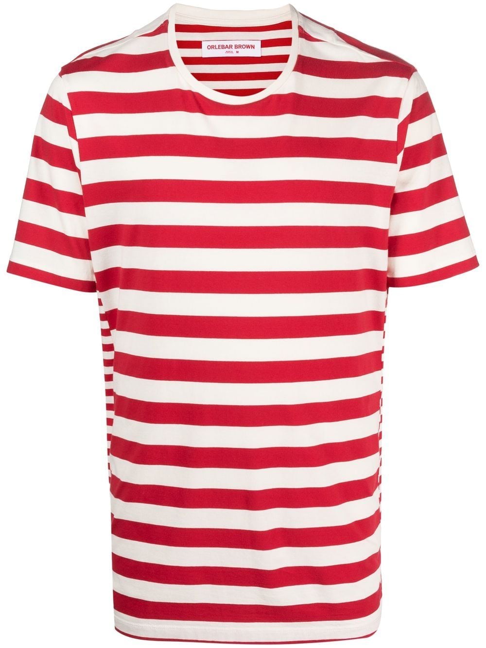 Orlebar Brown Nicolas striped short-sleeved T-shirt - Red