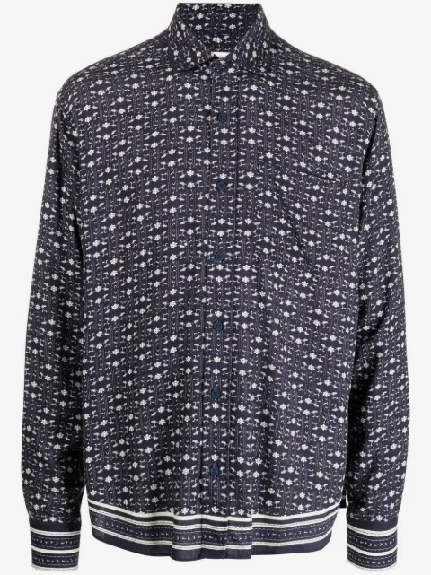 Orlebar Brown camisa Grasmoor con estampado de bandana