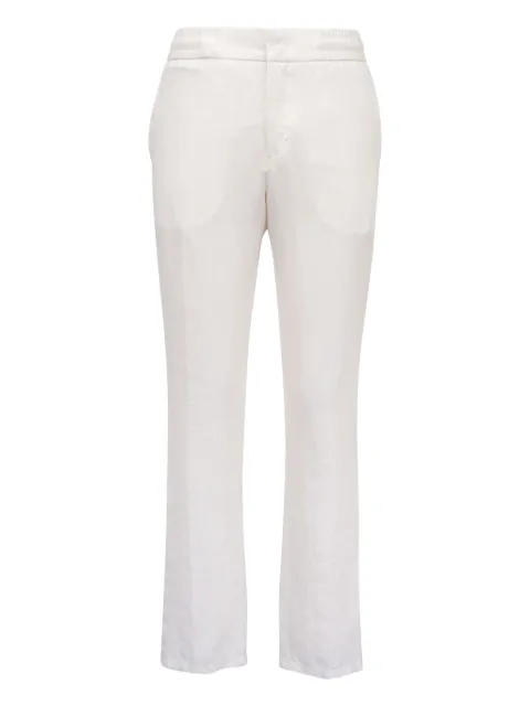 Orlebar Brown straight-leg cotton-linen trousers